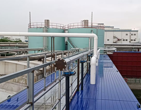 東莞化工廢水升級改造項目現場